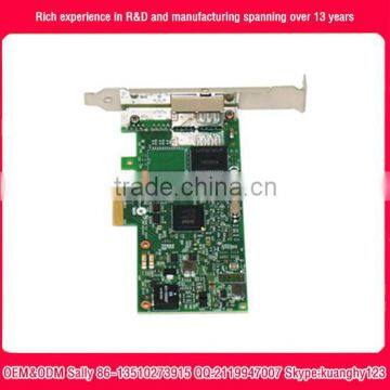 High Speed Intel Pci-e Express I350-T2 Low Profile Bracket Gigabit Dual Port Optical Network Card photo-3
