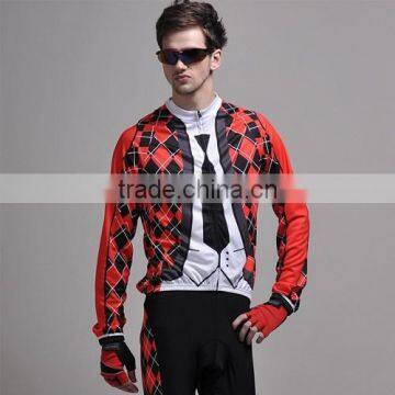 2015 top sale cycling clothing winter new cool design funny men custom cycling Jersey