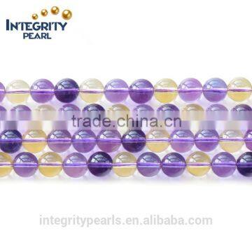 6mm 8mm 10mm mixed color DIY jewelry gemstone amethyst natural stone