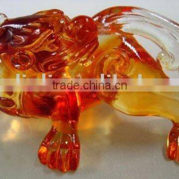 pixie /glass decoration /liuli crystal decoration and gift