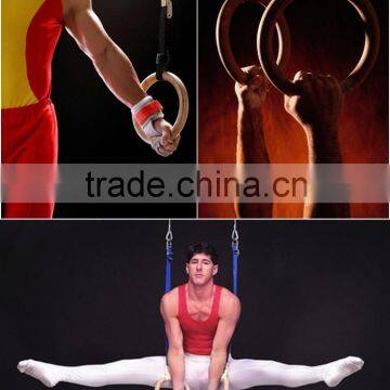 Wholesale Hot Sale Exercise Wooden Gym Rings PT228 photo-2