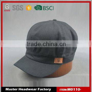 Custom high quality winter fashion fitted cap