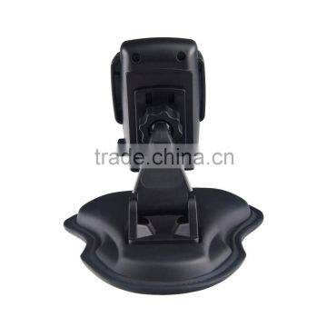 Anti-skid PU Injection Base One Button Release Bracket Car Dashboard Phone Holder for Mobile Phone and GPS photo-4