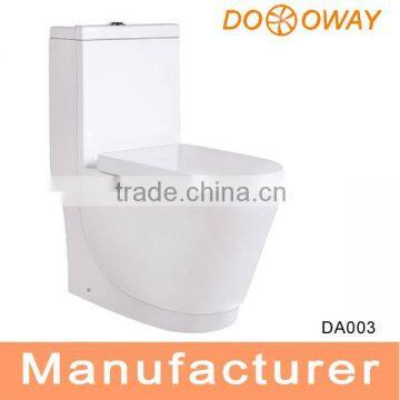 Bathroom Toilet WC Ceramic One Piece Toilet Bowl Design DA003