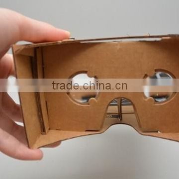 China Google cardboard, funny cheap cardboard 3d glasses