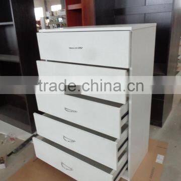 white 4drawers storage chest