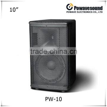 PW-10 powavesound PW series 10 inch two-way full range passive speakers