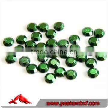 Cheap Loose Rhinestuds Emerald Green Wholesale for Clothes Decoration