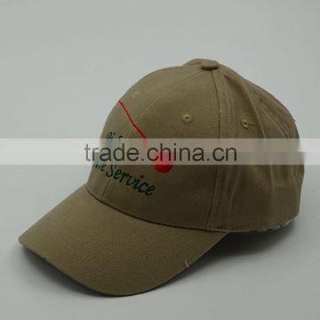 Embroidery 6-panel baseball cap