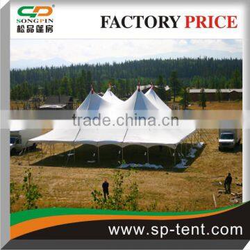 Cheap 300 Persons Commercial Grade White Canopy Tent With High Duty Top Excellent protection from Rain