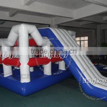 Inflatable Water Slide Toys,commercial Grade Wet Slide,floating Water Park Equipment photo-4