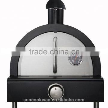 Table top gas pizza oven