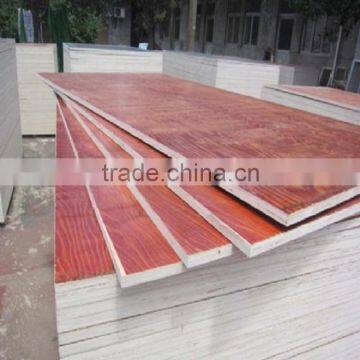red Concrete Construction Marine Grade Film Faced Plywood with Brand Name