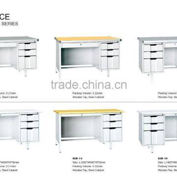 Latest Dedign Durable Simple Style Wooden Surface Metal Computer Desk Assembly Instructions photo-6