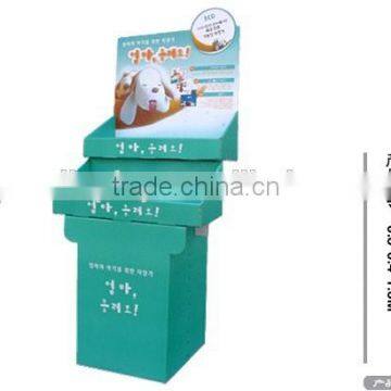 Shelves Cardboard Floor Display Stand