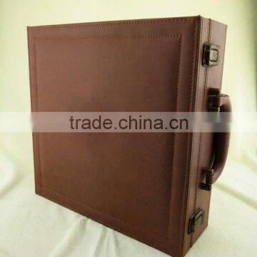 The Chinese Factory Wholesale Custom High-grade PU Leather Storage Box Gift Box photo-3