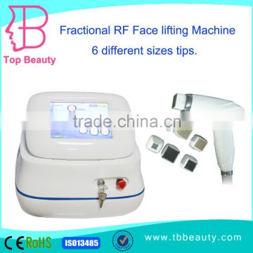 6 tips fractional rf face lifting machine