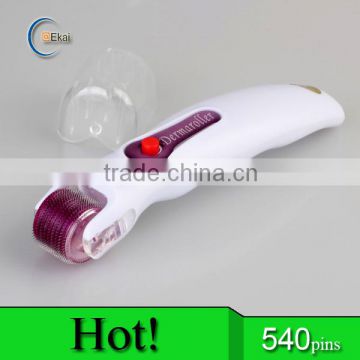 Skin rejuvenation photon roller therapy 2014 led derma micro needle skin roller