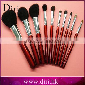 Wood Cosmetic Makeup Brushes Set For Girl