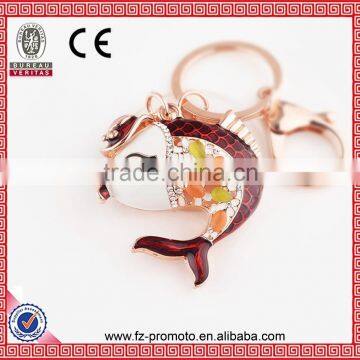 Various Animal Rhinestone Keychain Cute Mouse Shaped Keychain photo-3