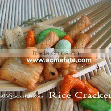 Hot product corn snacks food korean round rice cracker recipe