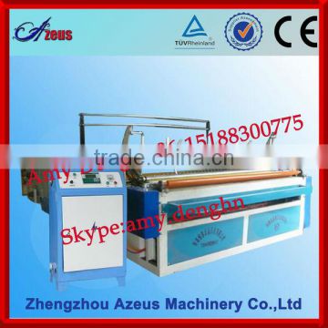 Toilet Paper Roll Slitting and Rewinding Machine