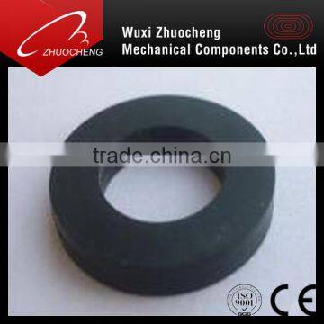 black customized flat rubber washer