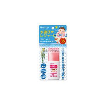 WAKODO MIRUFUWA Baby UV Care Sunscreen SPF35 For leisure Made in Japan