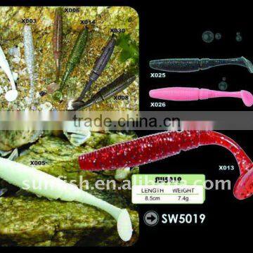 Worm soft lure