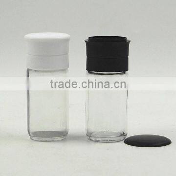 Clear Glass Spice Grinder/pepper Mill With Plastic Lid photo-2