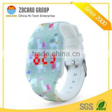 Christmas ZD005 Animal Print Customized Silicone RFID Wristband