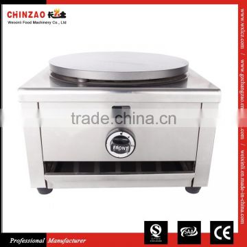 Snack Food Equipment Single Hotplate Crepe Maker Gas Made In China