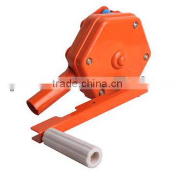 Greenhouse flim roll up machine