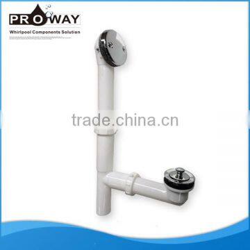 Plastic Bathtub Waste Kit Combined Pop up Bathtub Overflow Drain