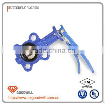 pneumatic water butterfly valve