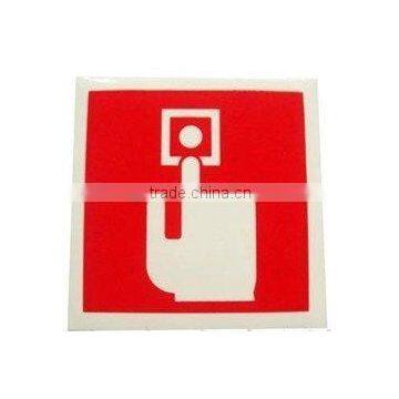 PVC fire safety sign board