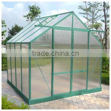 professional modular polycarbonate greenhouse gardening supplies (HX65124G-1)