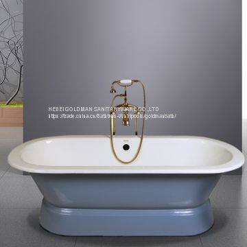 freestanding cast iron bath Lamarty