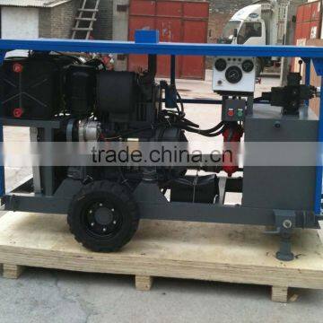 OEM Supplier Compact Structure Diesel Hydraulic Power Pack With Air Cooler photo-3
