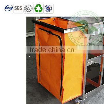 Economic Plastic Tarpaulin Cleaning Wast Bag for Janitor Cart