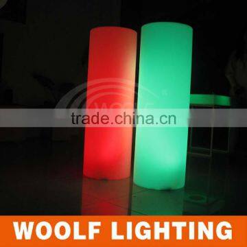 Swimming Pool Decoration Waterproof LED Illuminated Cylinder photo-6