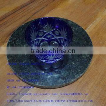 Cheap Drinking Wine Glass Slate Coaster photo-4