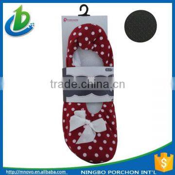 Trade Assurance Jersey Dance Ballet Shoe With Dots Printed photo-4