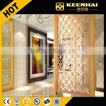 Keenhai Custom-Made Decorative Stainless Steel Folding Room Divider photo-5