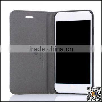 Leather Flip Case for Iphone6 Plus, Pure Colour pu Leather Flip Case for Iphone6 Plus, China Supplier Leather Wallet Case photo-5