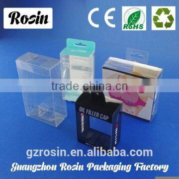 The most fashion manufacturer of transparent PVC PET PP plastic packaging box