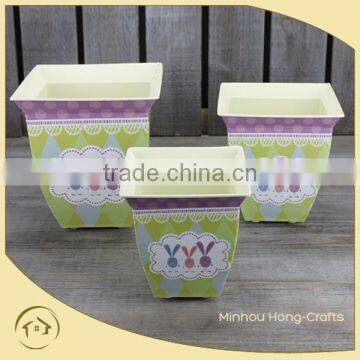 Garden & Home Decor Wholesale! Metal Flower Pot, Planter, Plant Pot photo-2