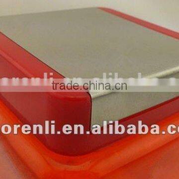 Hot Sale Set 4 Clear Glass Canning Clip Jars Wholesale Airtight Lid Canister photo-2