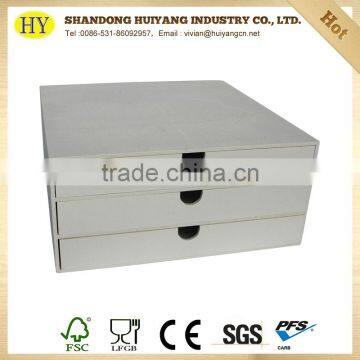 Custom Unfinished Office Supplies Wholesale Wooden File Tray photo-2