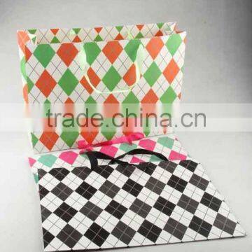 Foldable Gift Bag With Diamond Pattern/ Shopping Bag photo-6